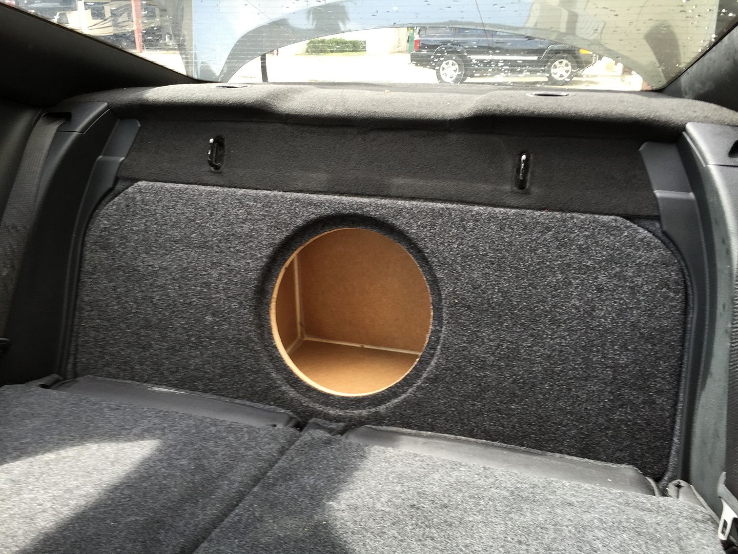 ZEnclosures 2015+ Mustang 112" FRONT FIRE Subwoofer Box Sub Speaker